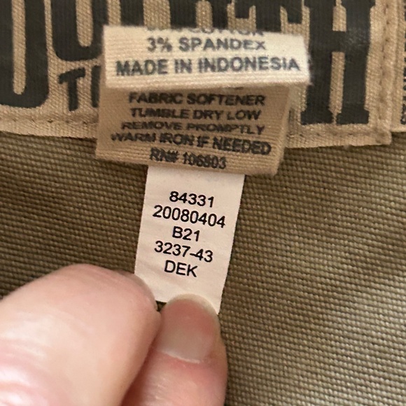 Duluth Trading Co Flex Fire Hose Standard Fit 5-Pocket, Size 40 x 30 - Picture 15 of 15